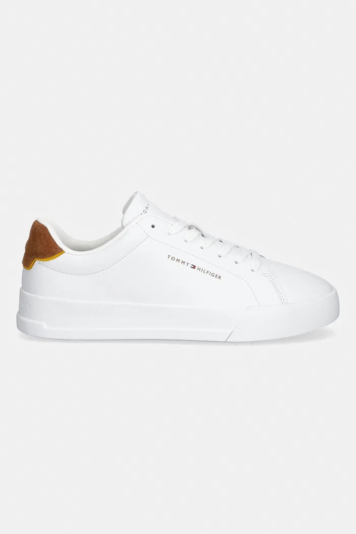 Tommy Hilfiger TH COURT LTH DETAIL Erkek Deri Spor Ayakkabı