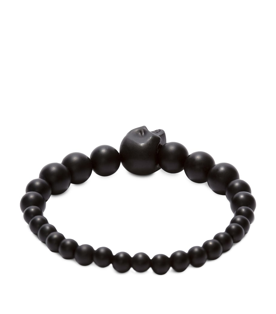 Beaded Skull Bracelet