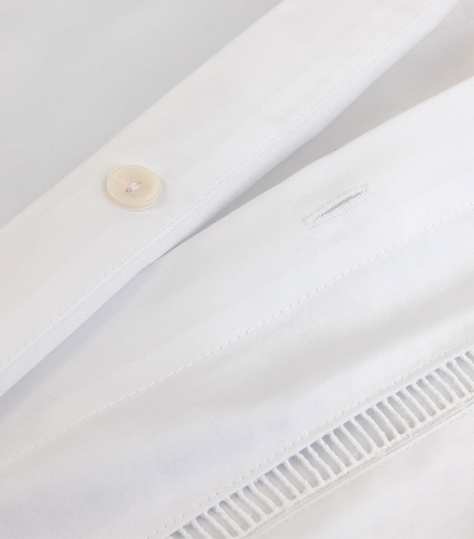 Colisée Blanc Super King Duvet Cover (220cm x 260cm)