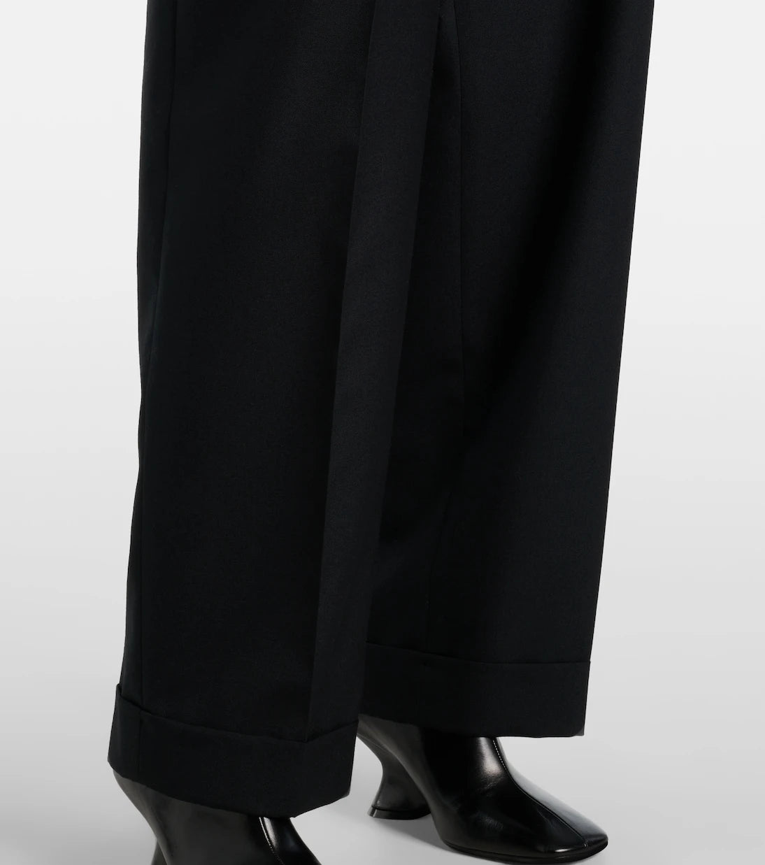 Dries Van Noten - High-rise wool wide-leg pants