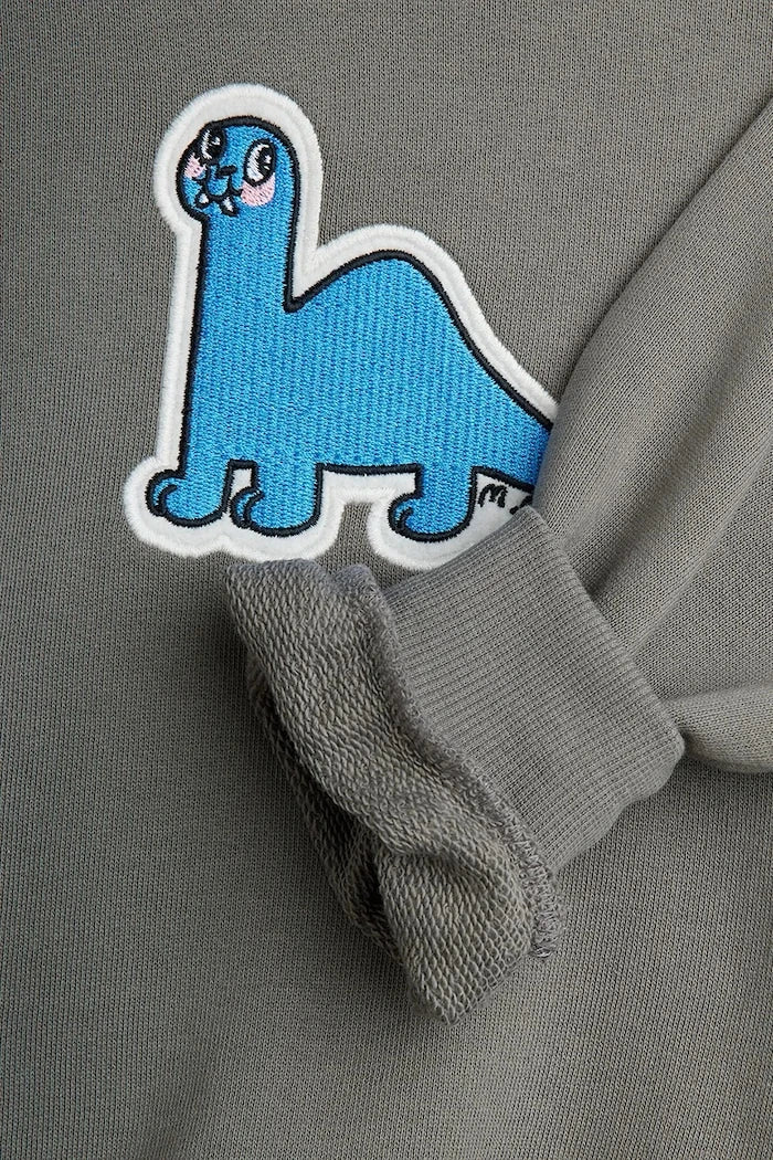 Mini Rodini Dino Çocuk Pamuklu Sweatshirt