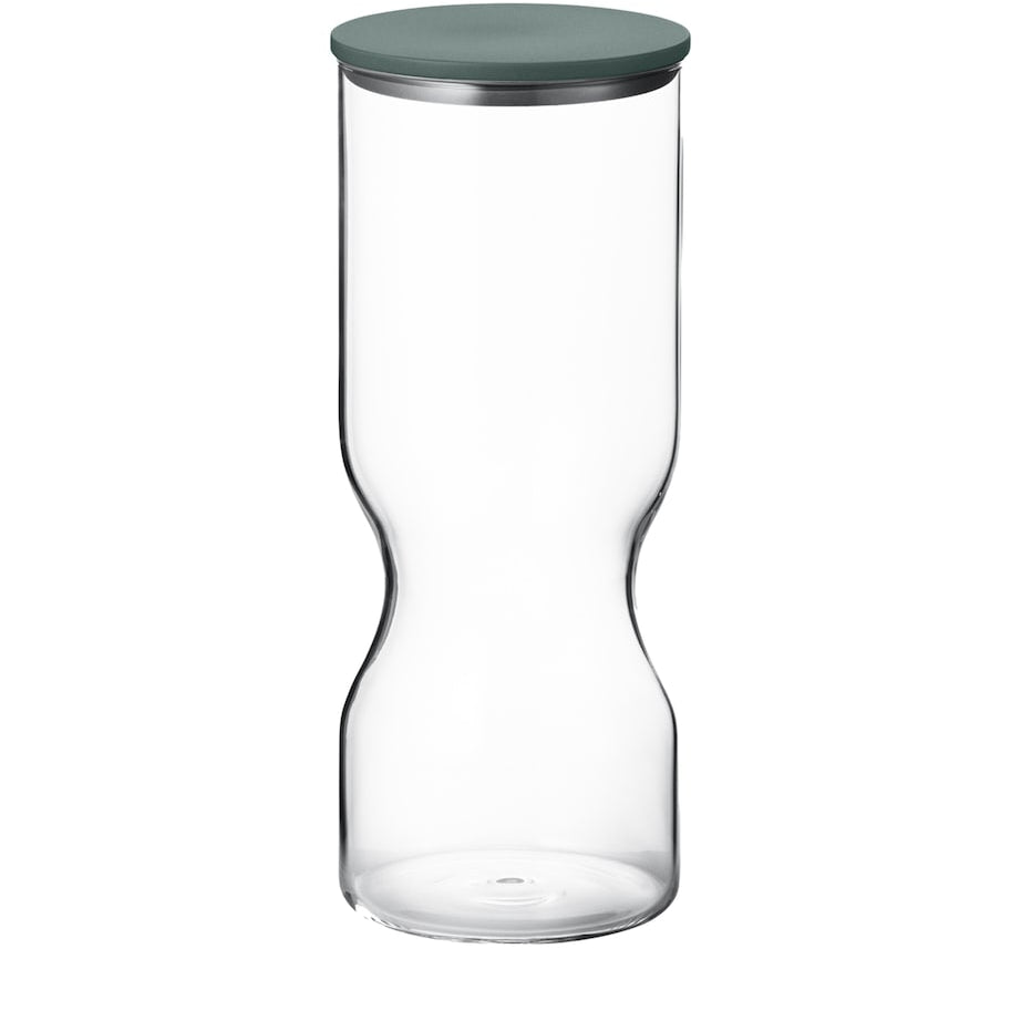 Large Glass Alfredo Canister