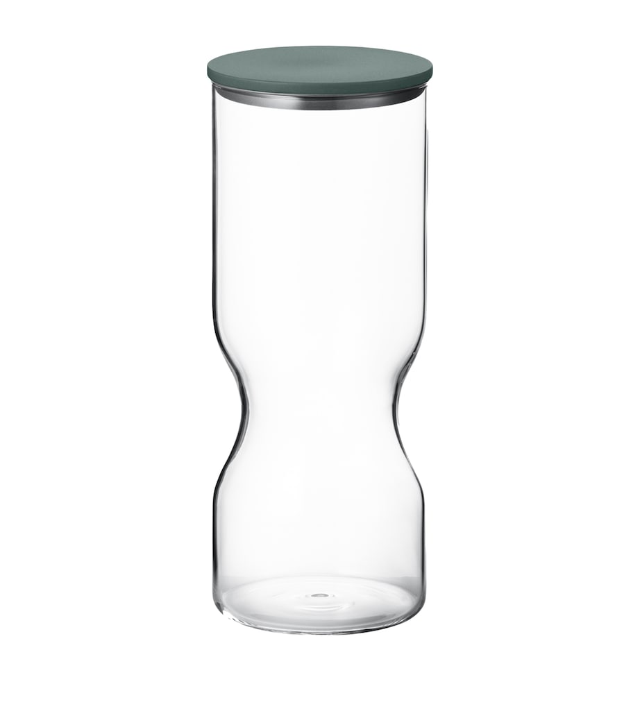 Large Glass Alfredo Canister