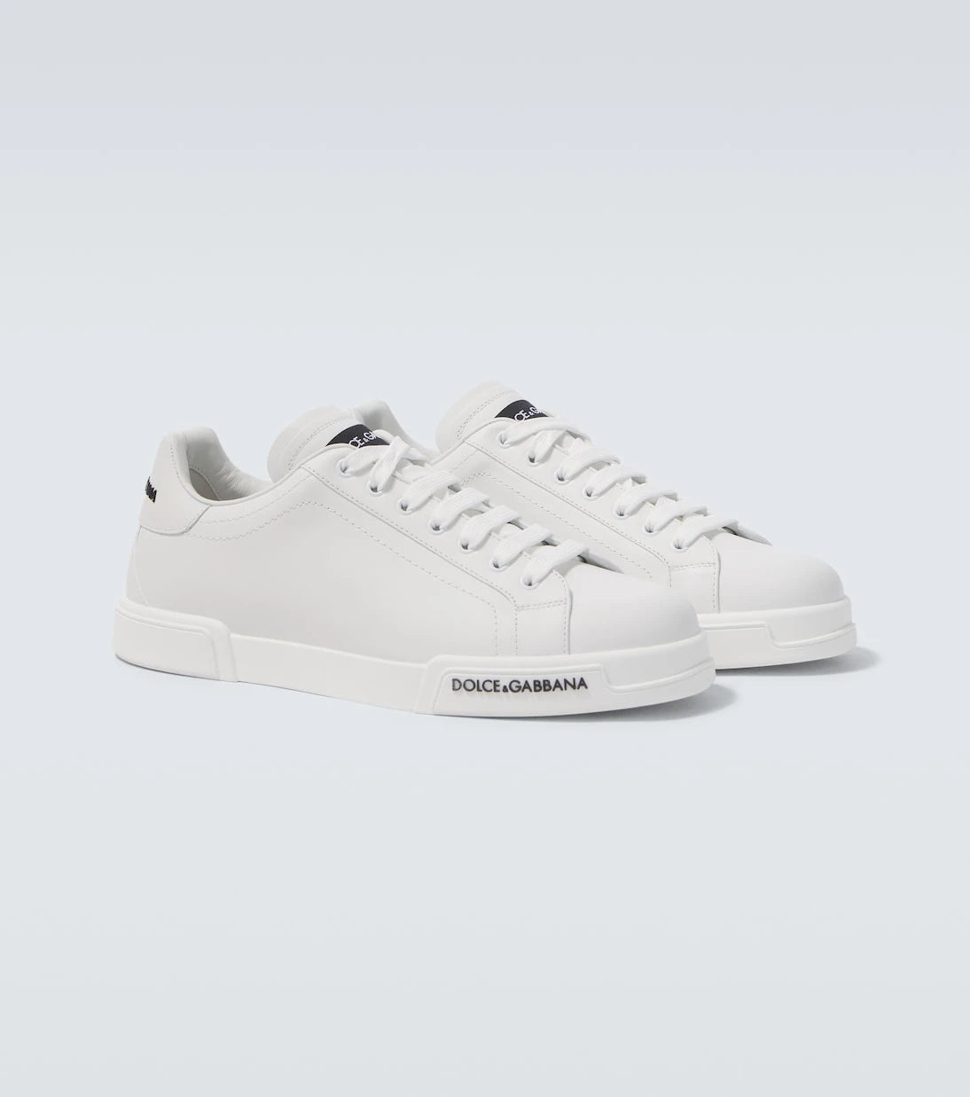 Dolce&Gabbana - Logo leather sneakers