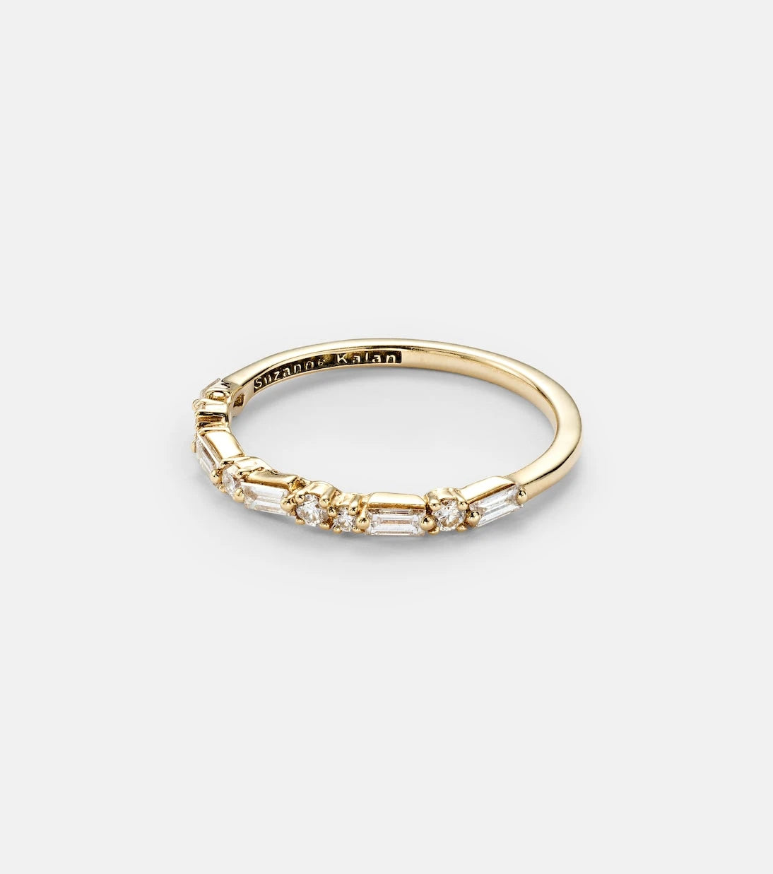 Suzanne Kalan - 18kt yellow gold ring with diamonds