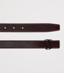 Red Loubi54 Leather Reversible Belt