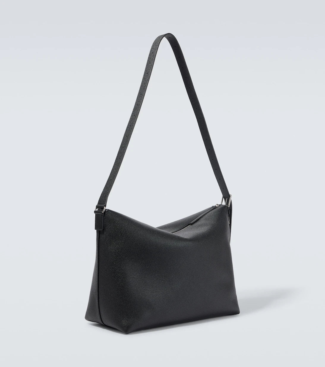Balenciaga - حقيبة ماسنجر Credit الكبيرة من الجلد