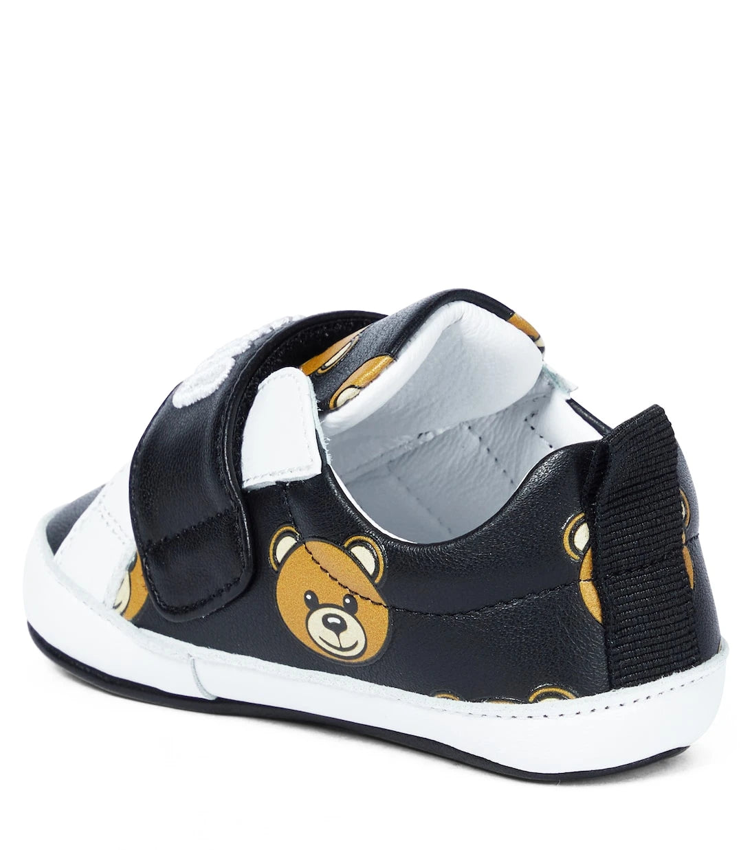 Moschino Kids - Baby leather sneakers