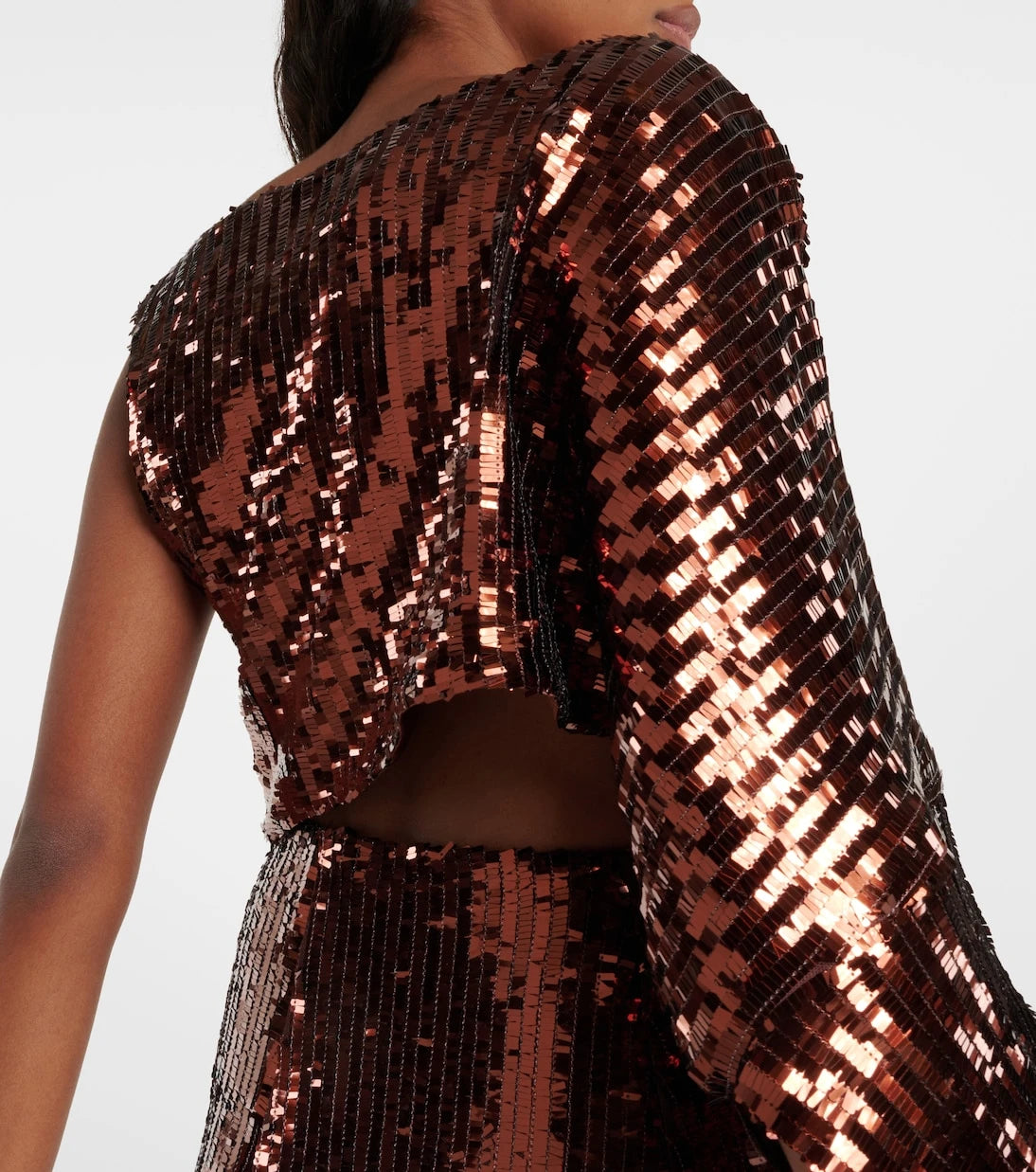 Taller Marmo - Eric sequined one-shoulder top