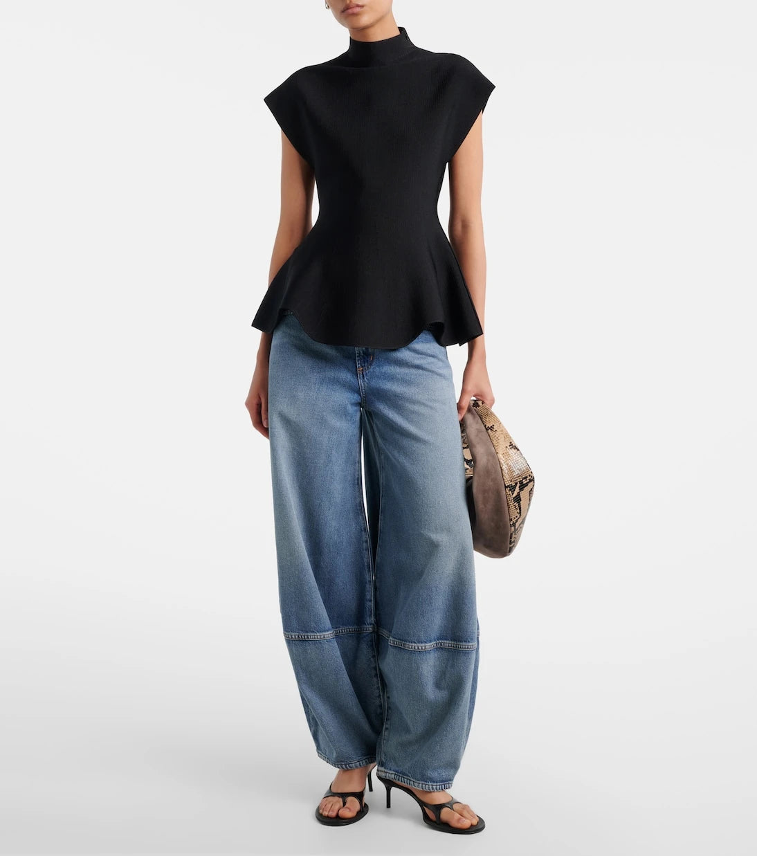 Agolde - Lantern barrel-leg jeans