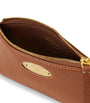 Mulberry Brown Logo Plaque Coin Pouch