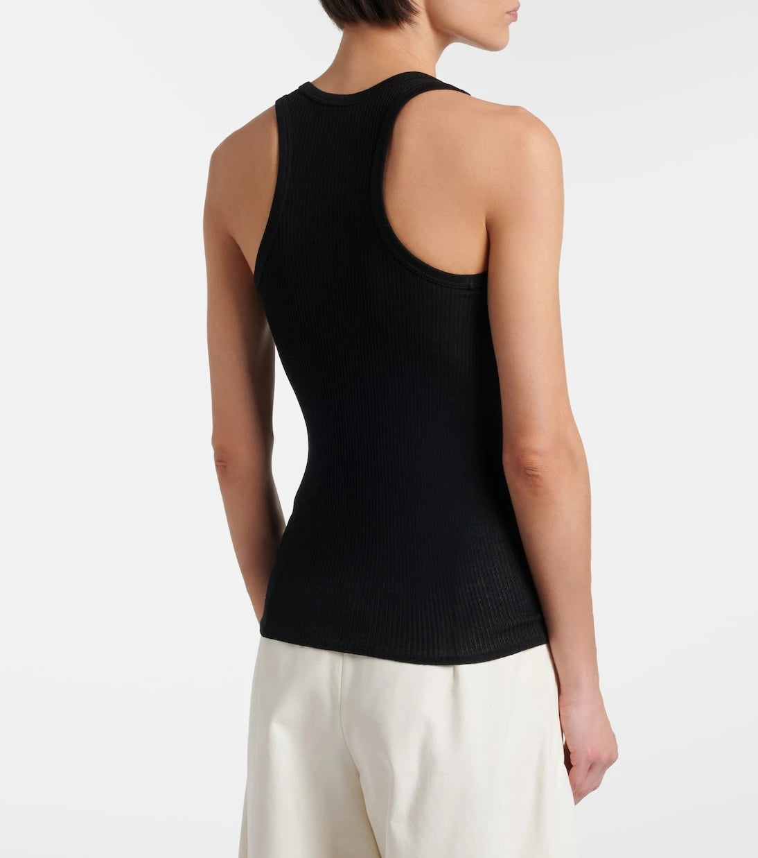 The Row - Cendrea ribbed-knit cotton tank top