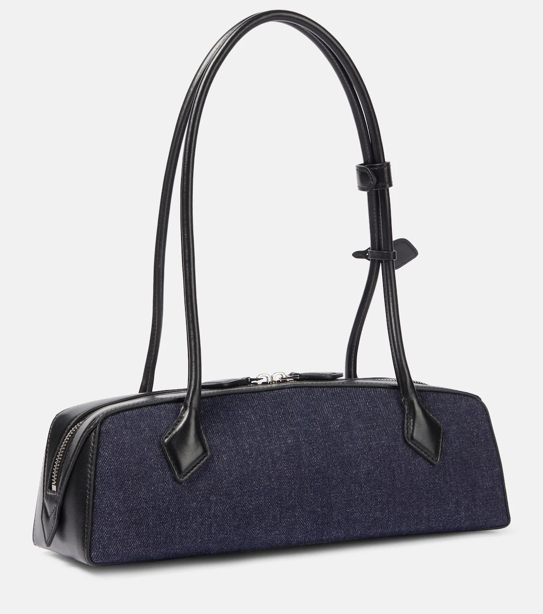 Alaïa - Le Teckel Medium denim shoulder bag