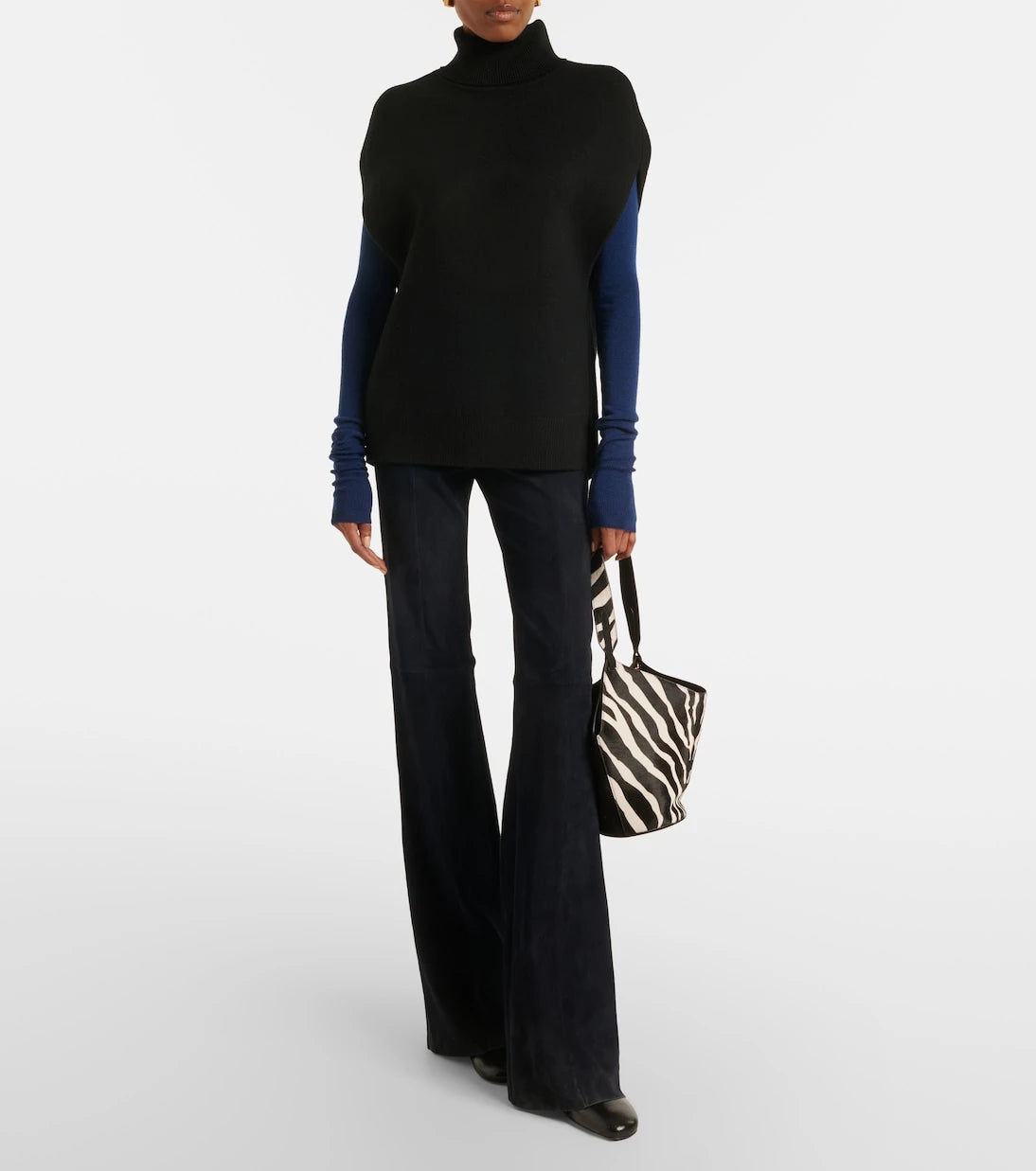 Stouls - Gege suede flared pants