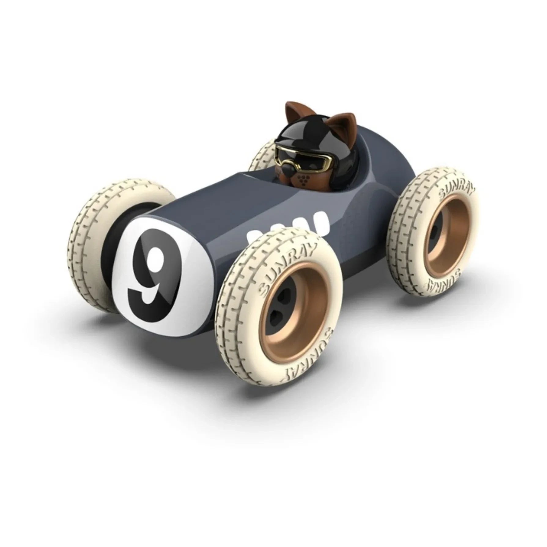 Playforever - Egg Karlos car | Grey