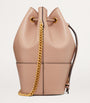 Valentino Garavani Nude Leather VLogo Bucket Bag