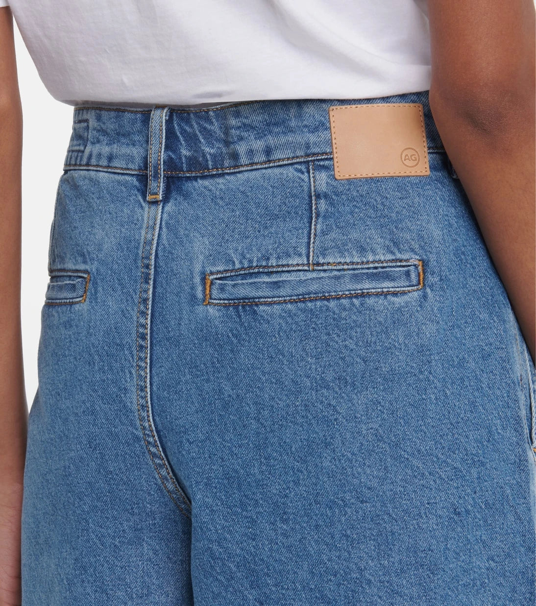 AG Jeans - Gran Canaria high-rise wide-leg shorts
