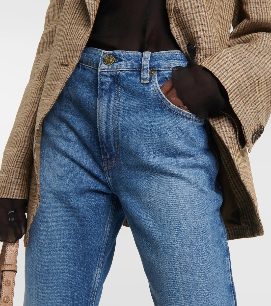 Frame - 70's cropped bootcut jeans