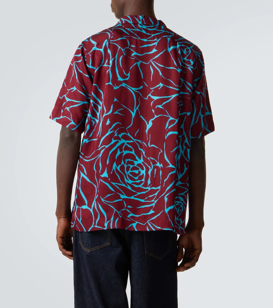 Dries Van Noten - Baskılı bowling gömleği