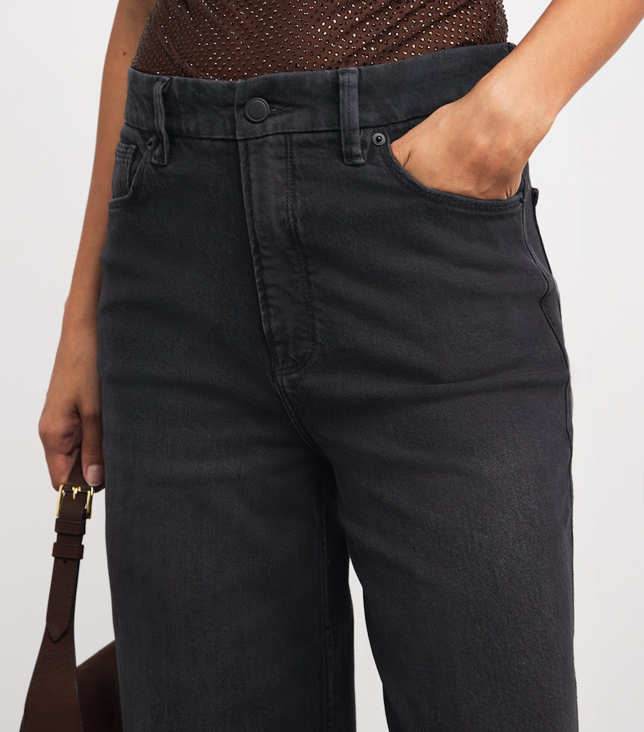 Good Skate Cropped Wide-Leg Jeans