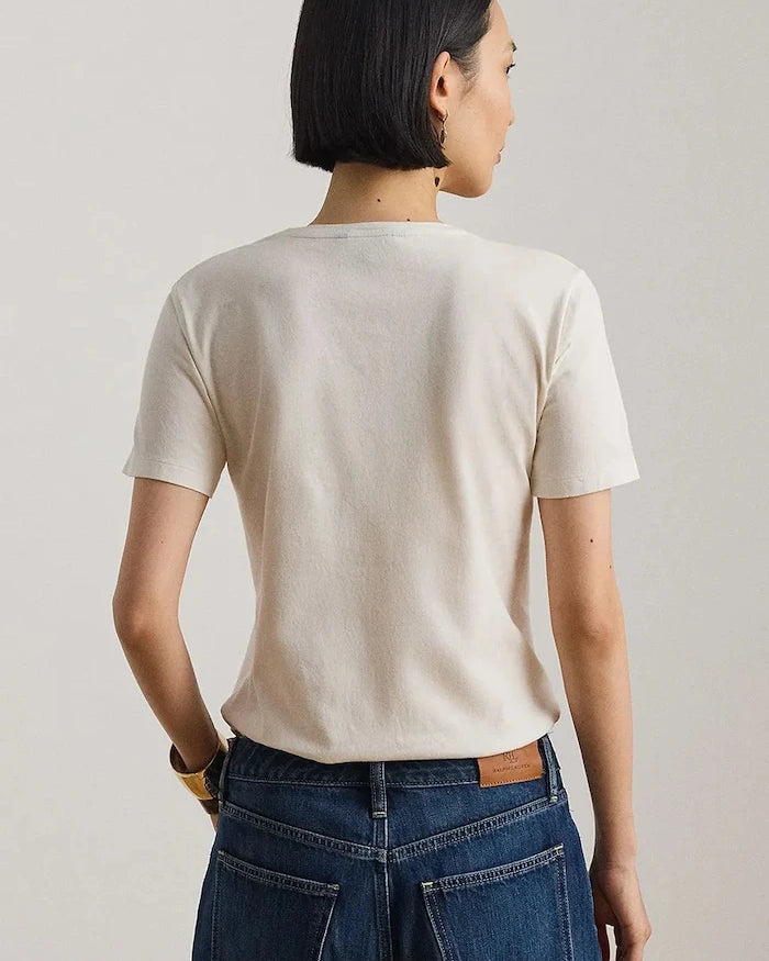 Lauren Ralph Lauren pamuklu kadın tişört