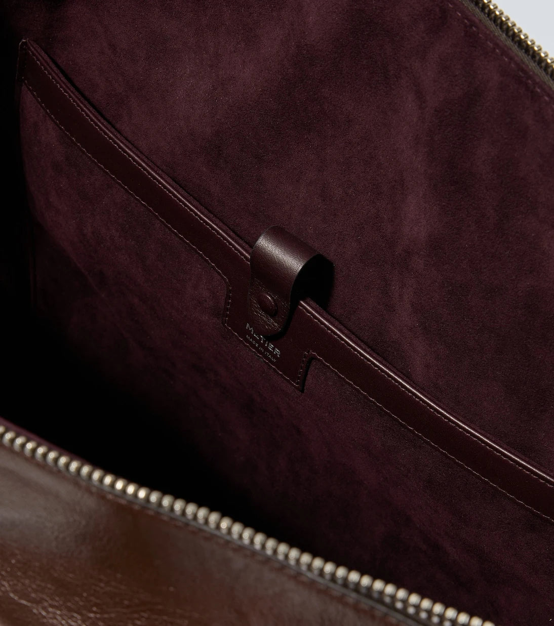 Métier - Racer 40 leather duffel bag