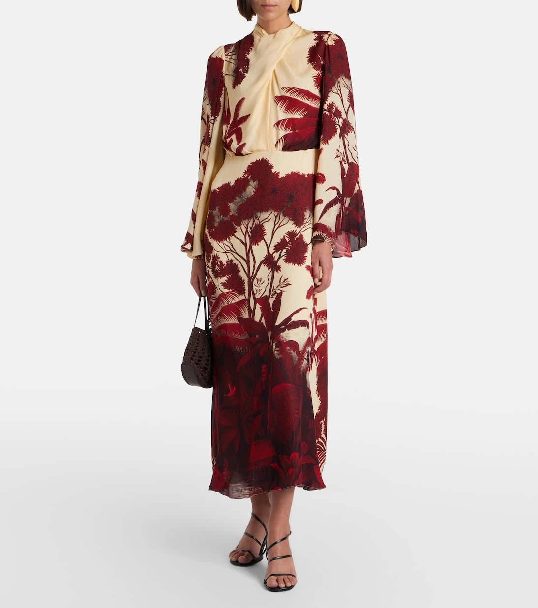 Johanna Ortiz - Printed silk maxi dress