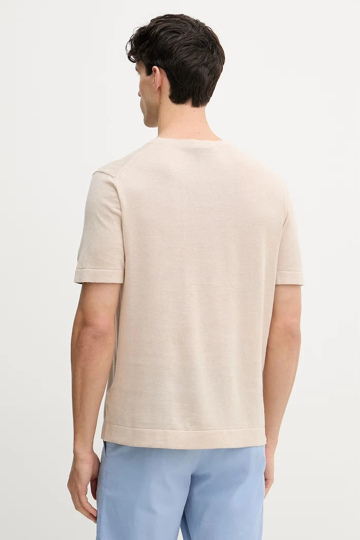 Mos Mosh erkek keten tişört Crowe