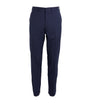 Wool Serge Straight Trousers