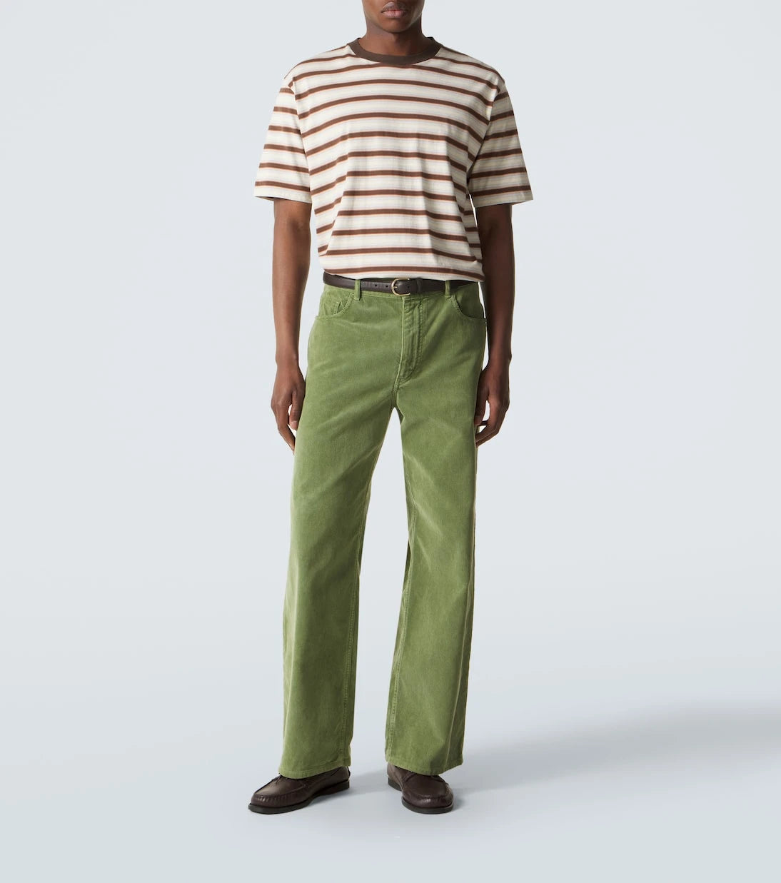 Auralee - Cotton corduroy straight pants