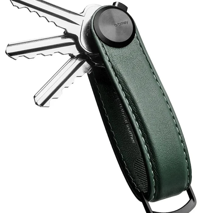 Orbitkey органайзер за ключове от естествена кожа