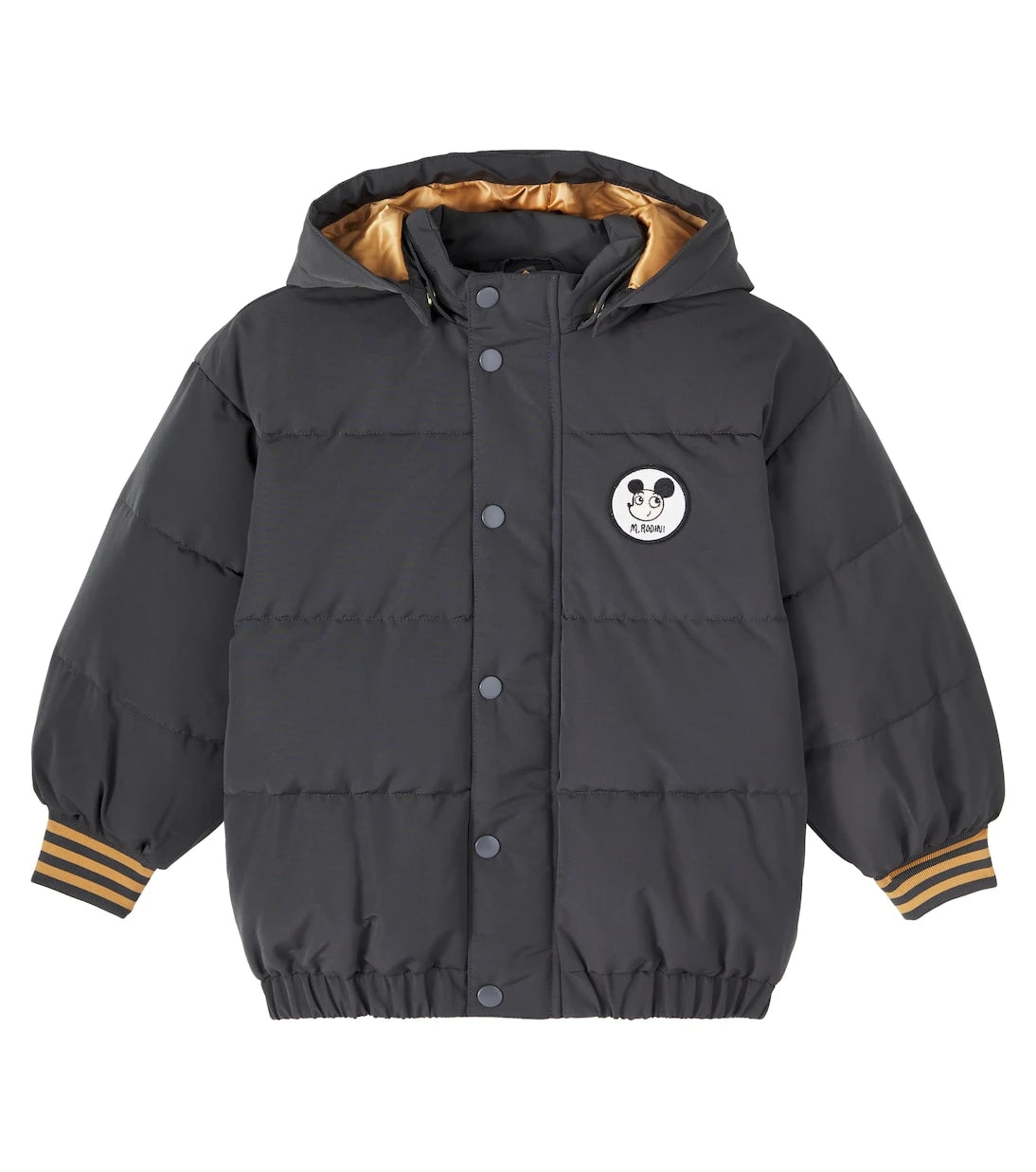 Mini Rodini - Patch-appliqué puffer jacket