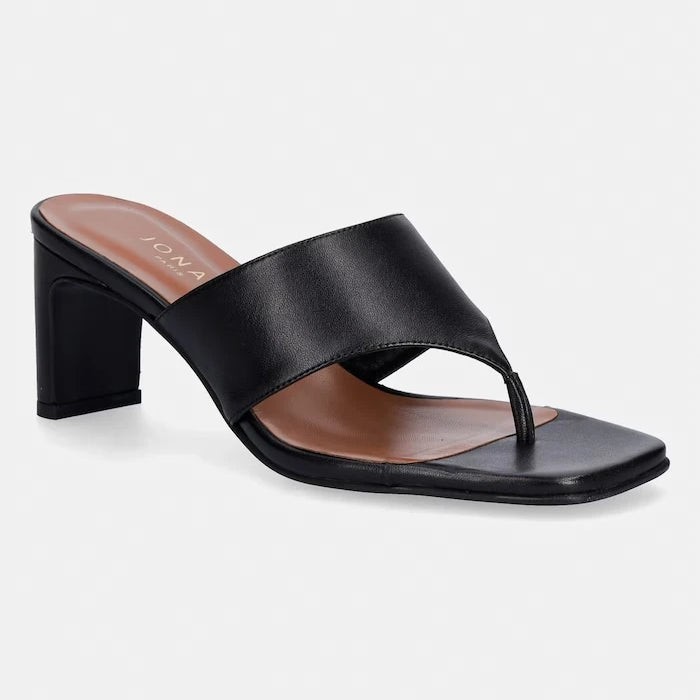 Кожени джапанки Jonak DEVIL CUIR Noir