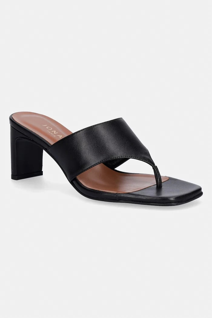 Jonak DEVIL CUIR Noir Deri Terlik