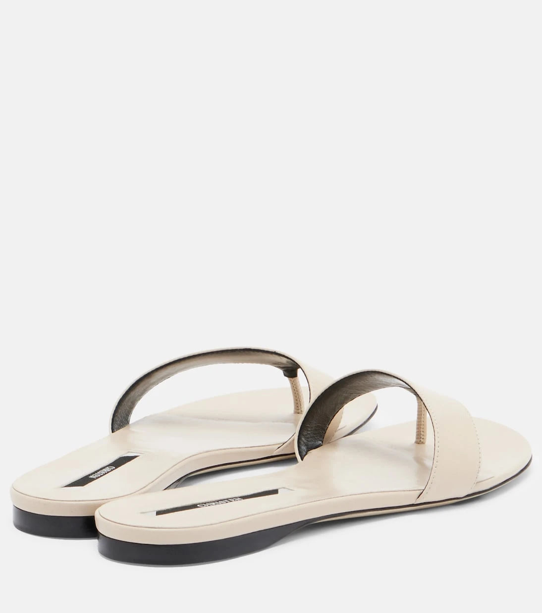 Christen - Helix leather thong sandals