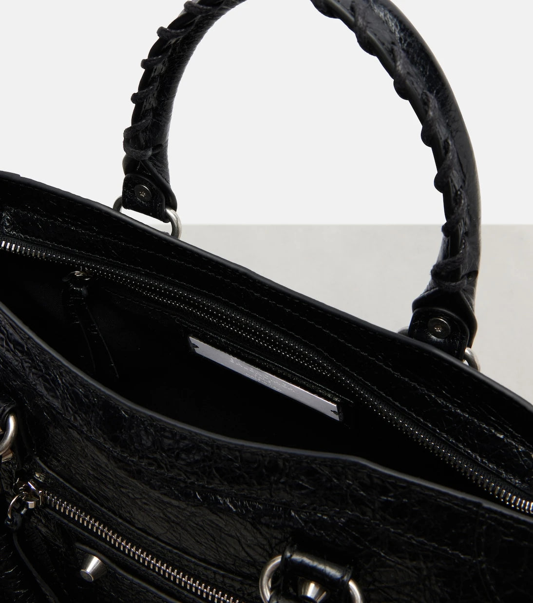Balenciaga - Le City Small leather tote bag