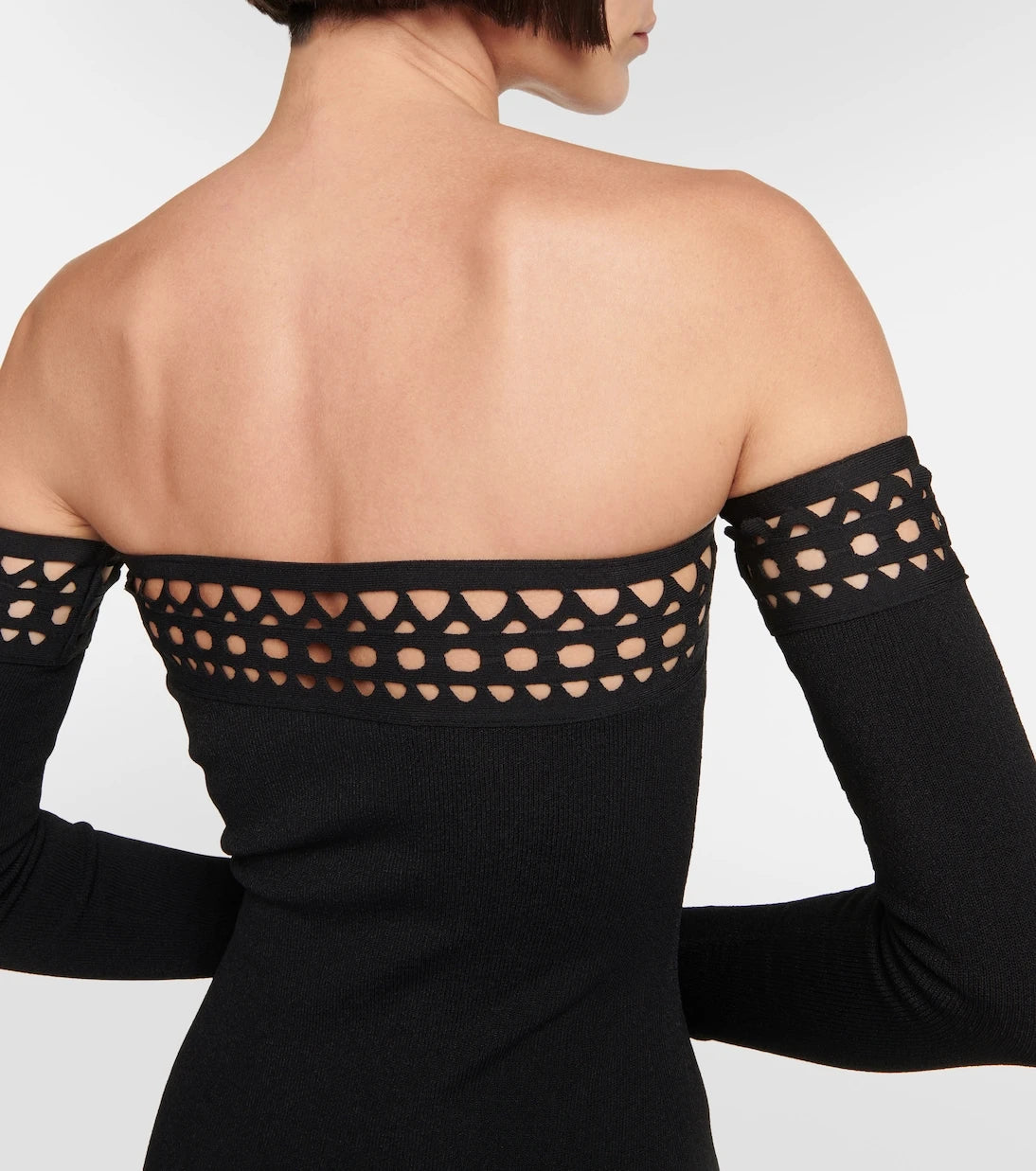 Alaïa - فستان فيينا ماكسي مكشوف الأكتاف