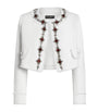 Dolce & Gabbana Multi Tweed Embellished Jacket