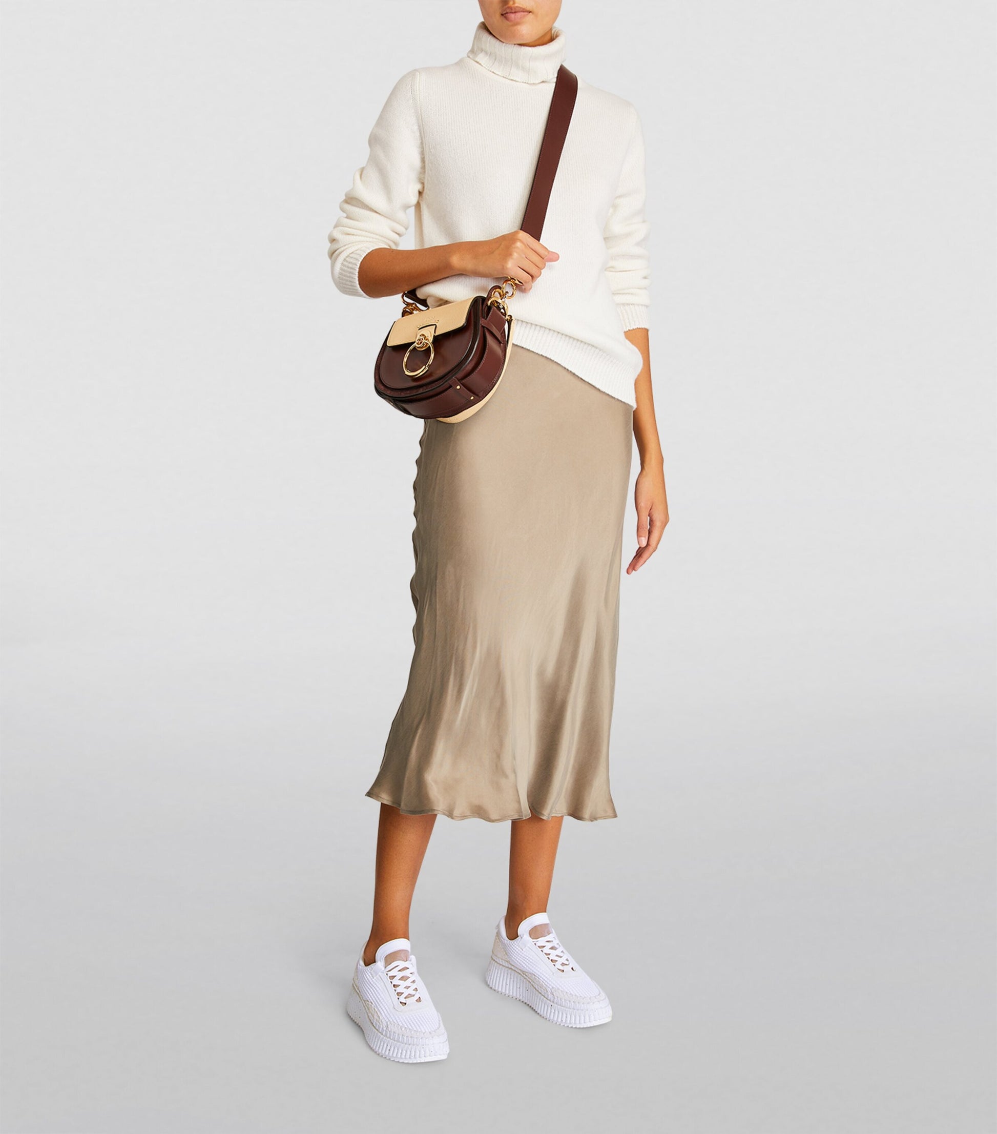 White Nama Runner Sneakers