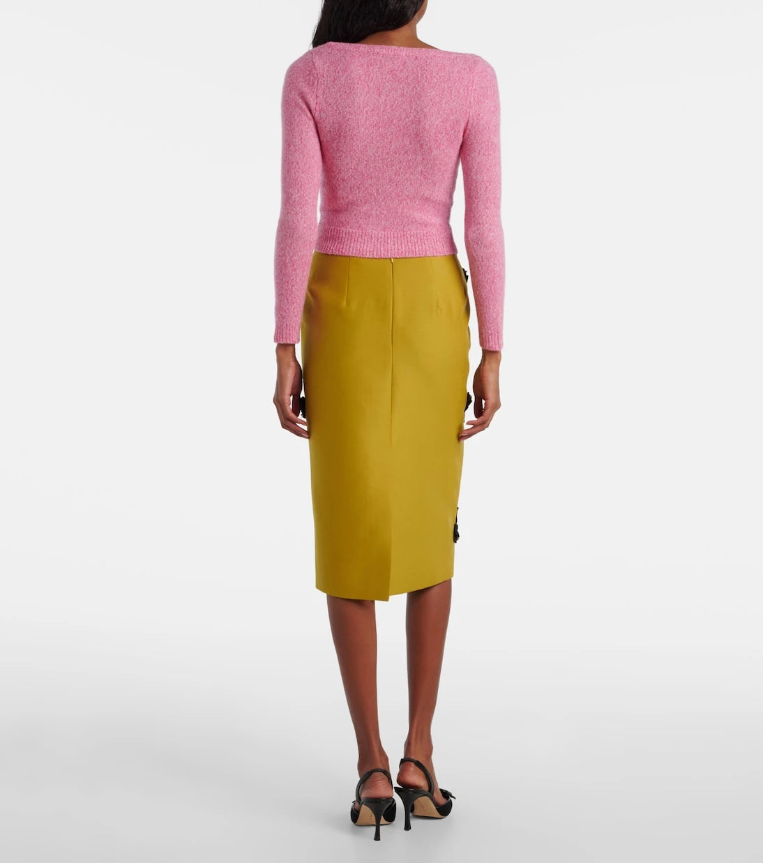 Shushu/Tong - Wool and cashmere-blend cardigan