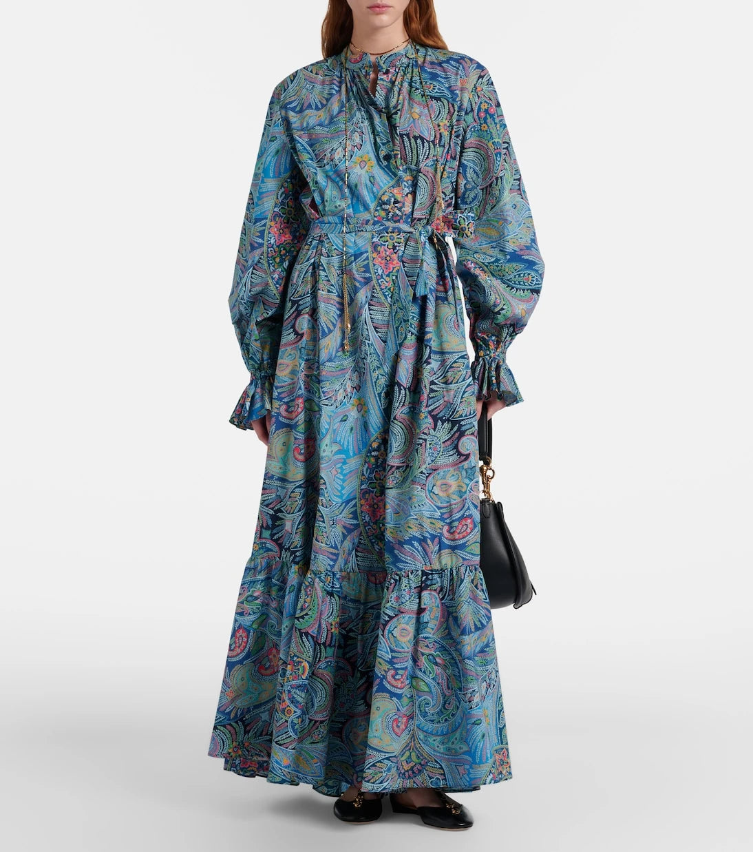 Etro - Paisley cotton-blend shirt dress