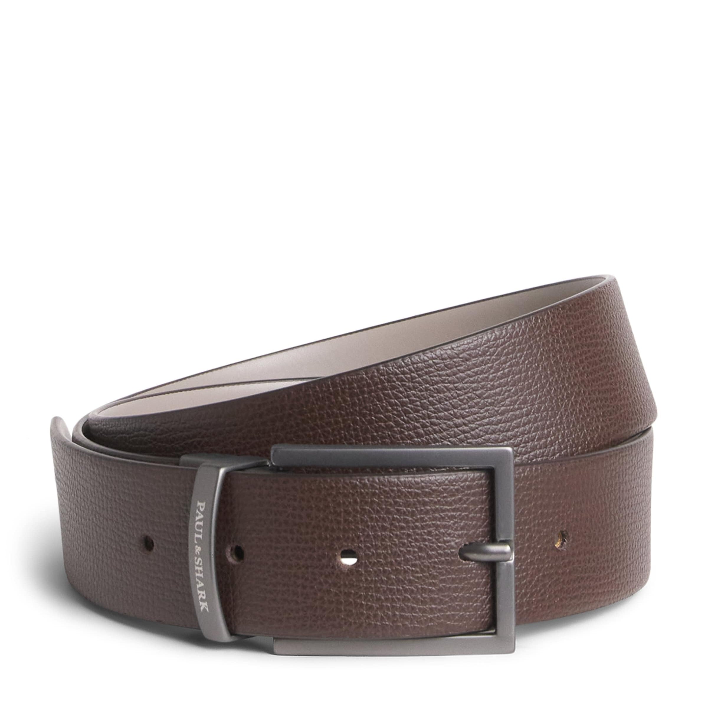 Paul & Shark Leather Reversible Belt