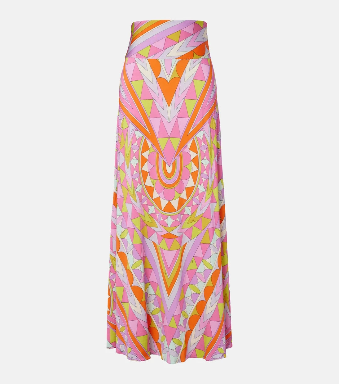 Pucci - Manuba jersey satin maxi skirt