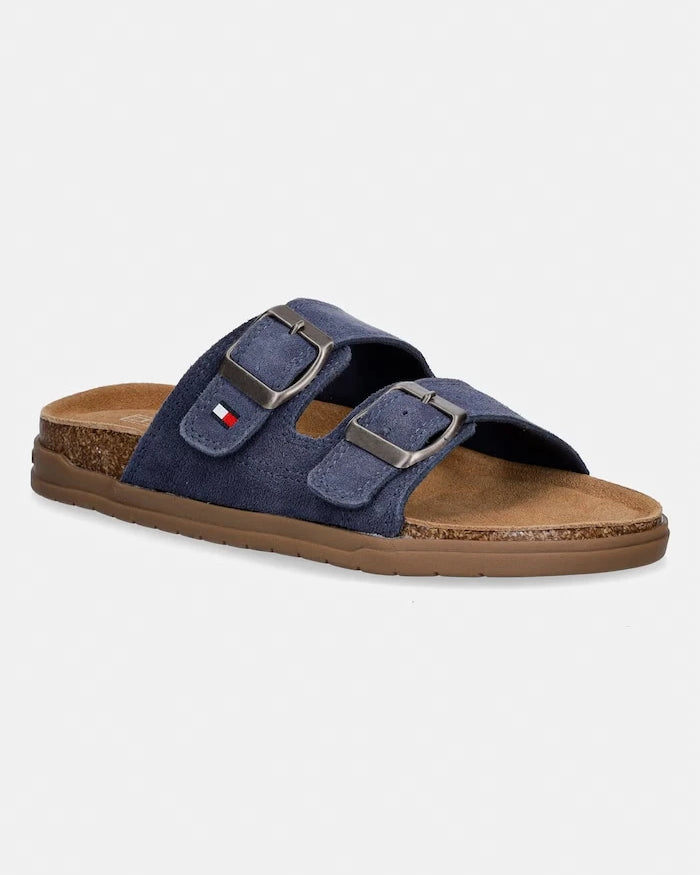 Tommy Hilfiger Çocuk Süet Terlik