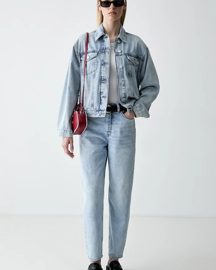 Tommy Jeans kadın mom fit jean