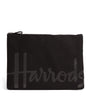Large Cotton Logo Pouch