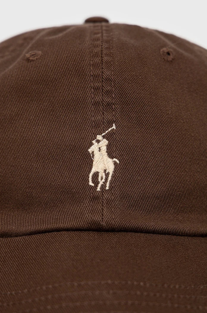 Памучна шапка с козирка Polo Ralph Lauren