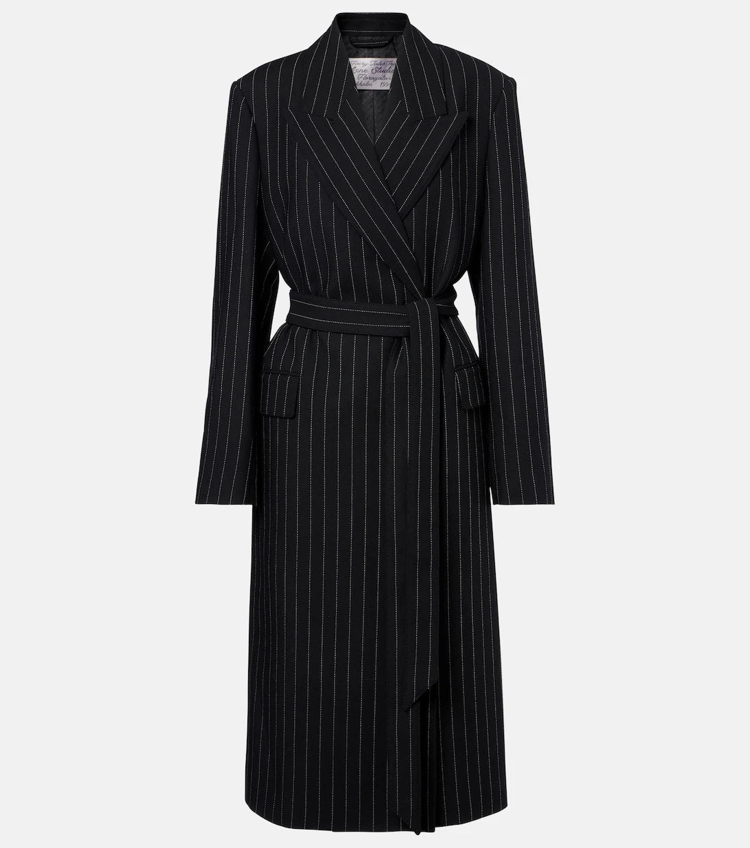 Acne Studios - Olyx pinstriped wool coat