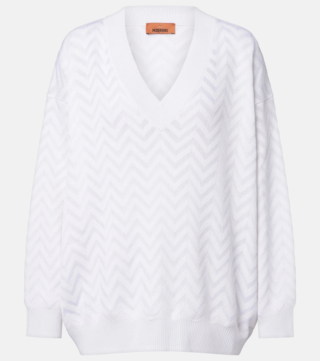 Missoni - Zigzag cotton-blend sweater