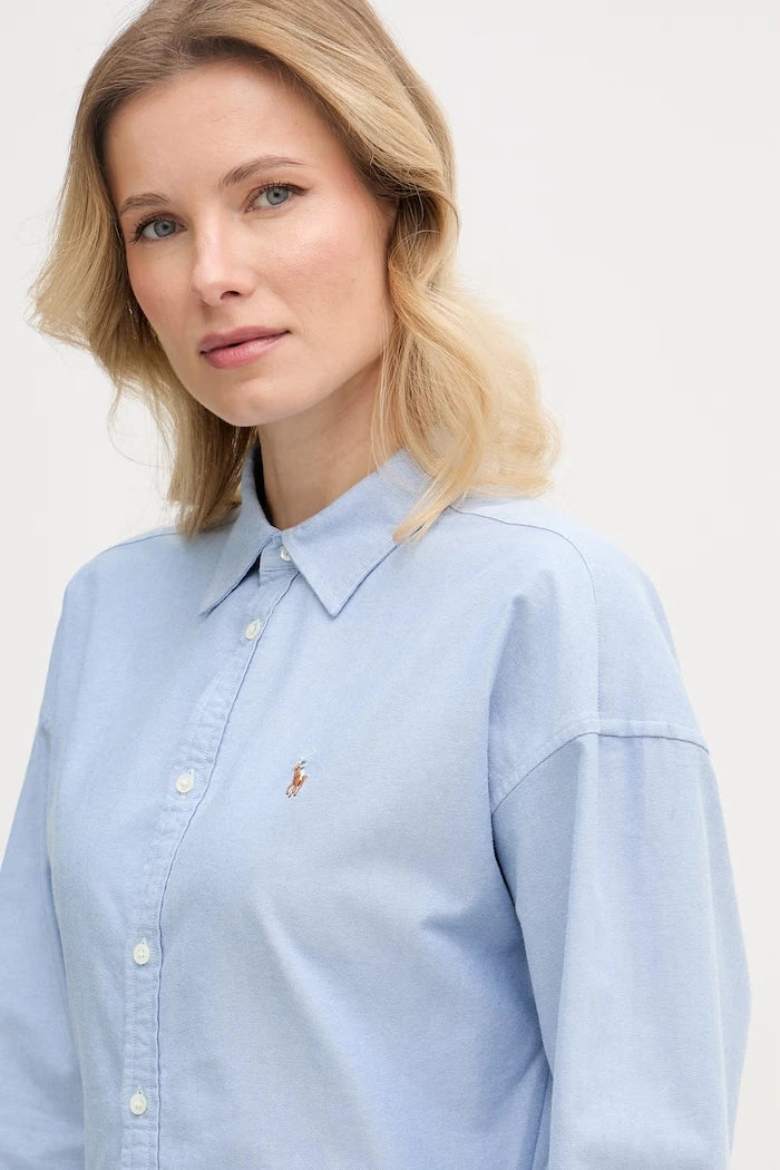 Polo Ralph Lauren рокля тип риза от памук